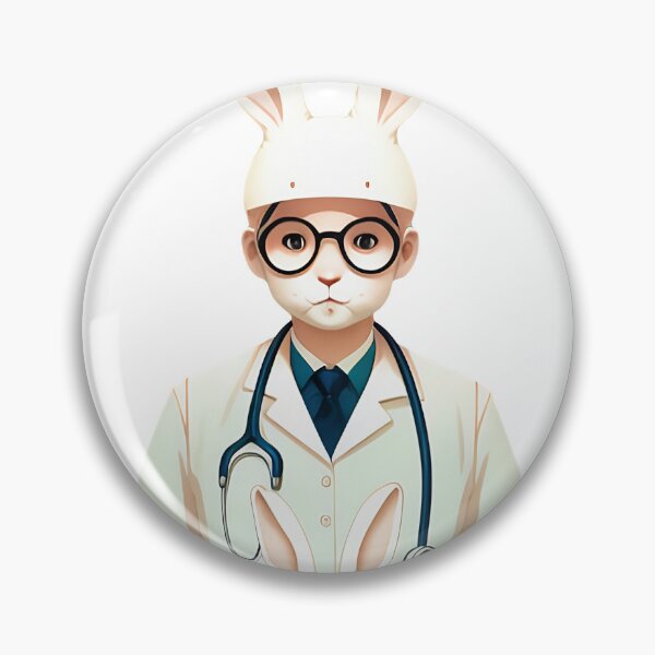 Item preview, Cute baby doctor rabbit illustration 16 designed and sold by vishalraifx.