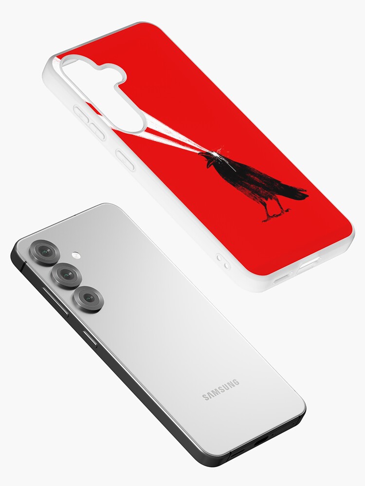Thumbnail 2 of 4, Samsung Galaxy Phone Case, Laser crow designed and sold by robertfarkas.
