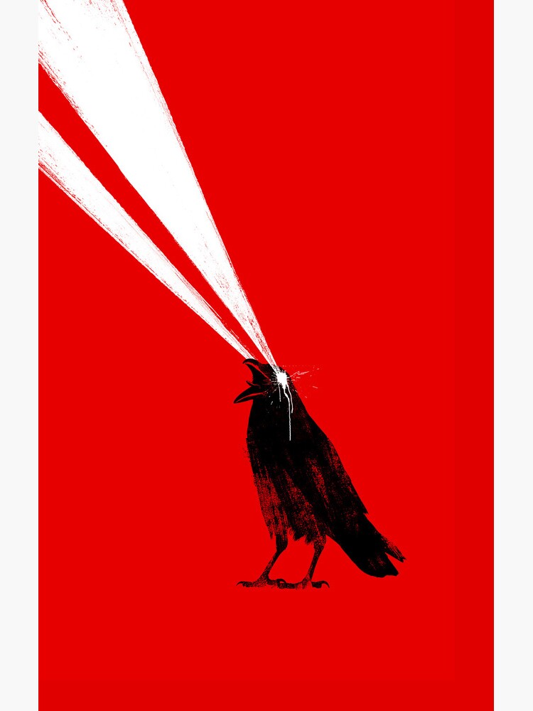 Thumbnail 4 of 4, Samsung Galaxy Phone Case, Laser crow designed and sold by robertfarkas.