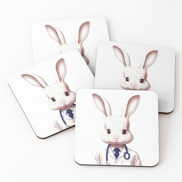 Item preview, Cute baby doctor rabbit illustration 20 designed and sold by vishalraifx.