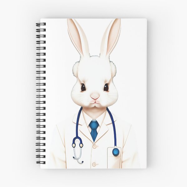 Item preview, Cute baby doctor rabbit illustration 21 designed and sold by vishalraifx.