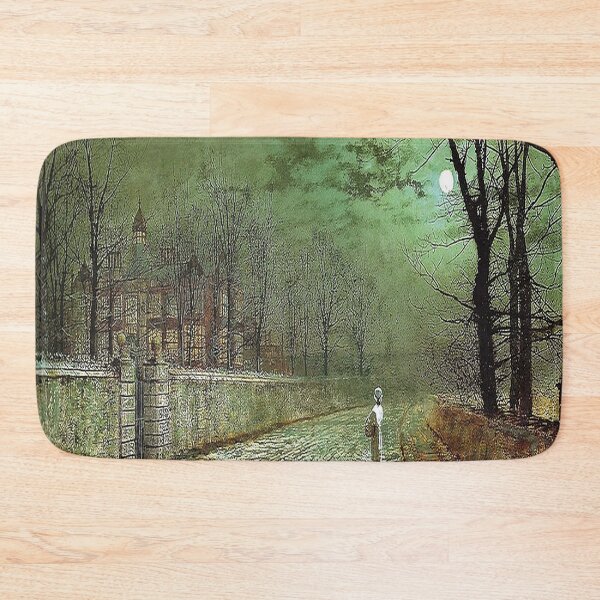 Item preview, John Atkinson Grimshaw - A Moonlit Evening designed and sold by tomorrowsart.