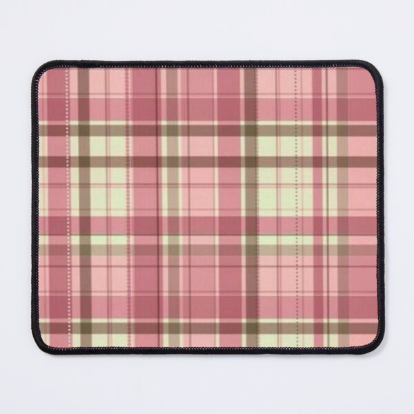 Item preview, Pink and Brown Plaid Pattern designed and sold by Donkey's Salad.