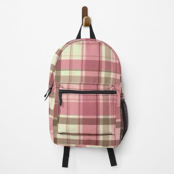 Item preview, Pink and Brown Plaid Pattern designed and sold by Donkey's Salad.