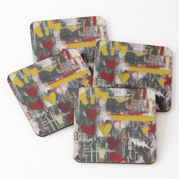 Item preview, Heart-Filled Expressions: Love Meets Graffiti and Abstract Art designed and sold by ArtazaBazaar.