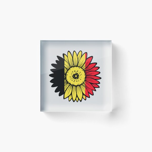 Item preview, Belgium Flag Sunflower Art | Belgium Flag in Flower | Happy Belgium Day designed and sold by JooArtPrints  ★★★★★.