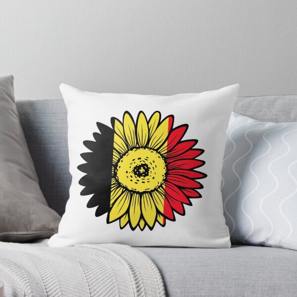 Item preview, Belgium Flag Sunflower Art | Belgium Flag in Flower | Happy Belgium Day designed and sold by JooArtPrints  ★★★★★.