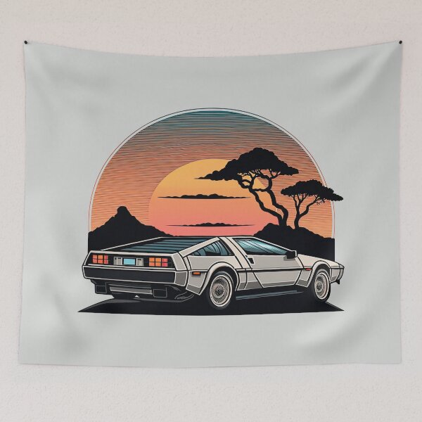 Item preview, DeLorean's Back designed and sold by ReverieBoutique.