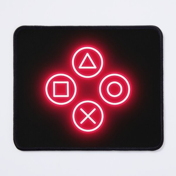 Item preview, Console Neon Buttons (red) designed and sold by RedNeo.