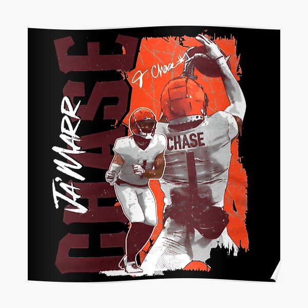 Ja'Marr Chase Top 5 WRs Home Decor Poster Canvas - REVER LAVIE