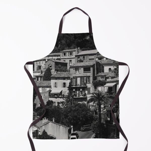 Item preview, Black and white view on Bormes-les-Mimosas designed and sold by FotoMahieu.