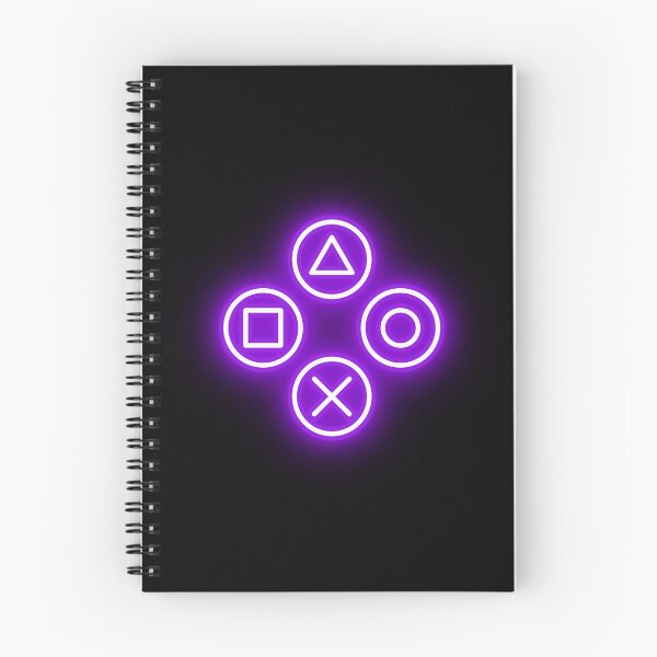 Item preview, Console Neon Buttons (purple) designed and sold by RedNeo.
