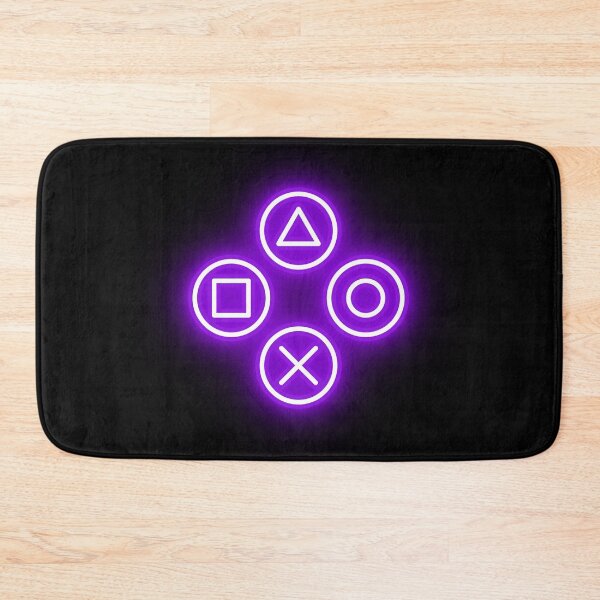 Item preview, Console Neon Buttons (purple) designed and sold by RedNeo.