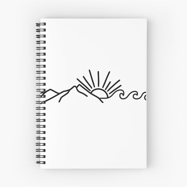 Item preview, Mountain and Wave designed and sold by Heather  Hinson.