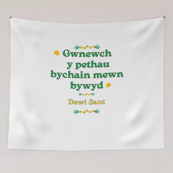 Item preview, Gwnewch y pethau bychain mewn bywyd / Do the little things in life St. David's Day Gifts  designed and sold by facePale.
