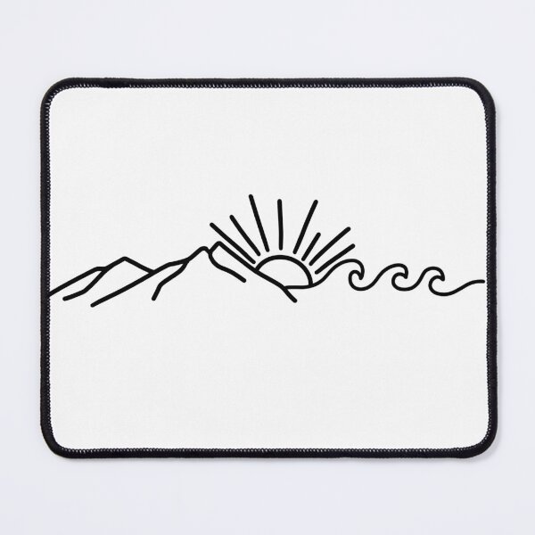 Item preview, Mountain and Wave designed and sold by Heather  Hinson.