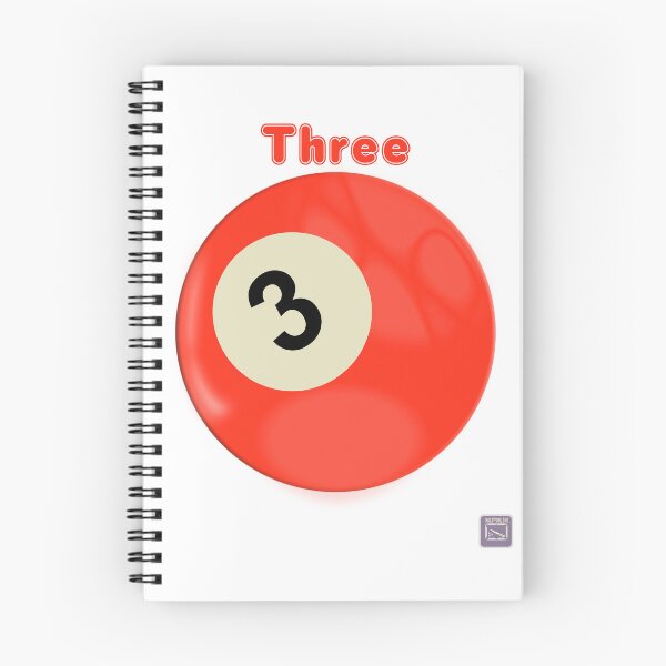 Item preview, Snooker Ball - Three designed and sold by ralfyonline.