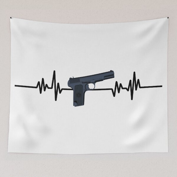 Item preview, Gun Lifeline Classic Design By Mehroz  designed and sold by FunPurchase.