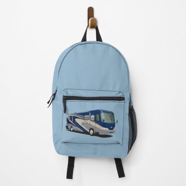 Item preview, Blue bus illustration (without background) designed and sold by EmeraldeaArt.