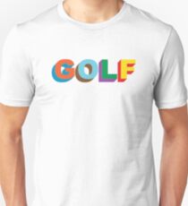 Multi-color 3D Golf Wang Unisex T-Shirt