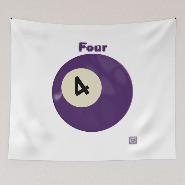 Item preview, Snooker Ball - Four designed and sold by ralfyonline.