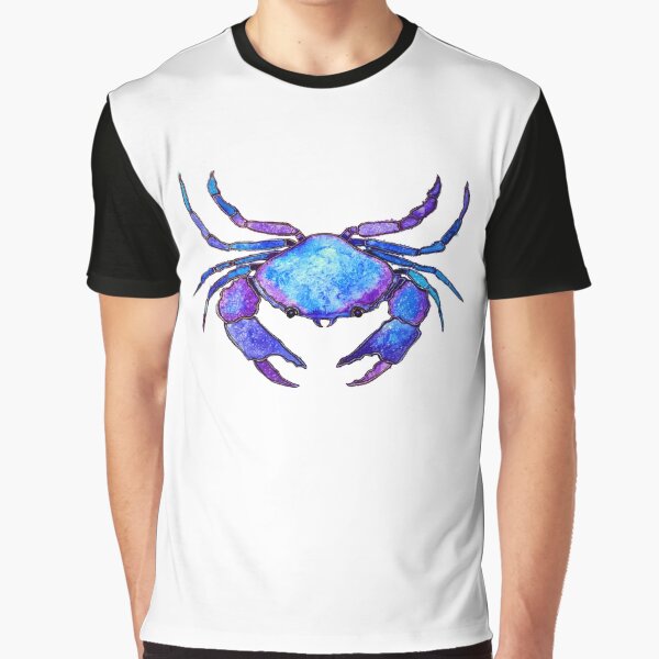 Blue Crab Graphic T-Shirt