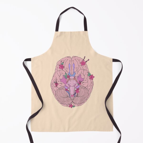 Item preview, Human brain with colorful flowers  designed and sold by Preslava Genova.