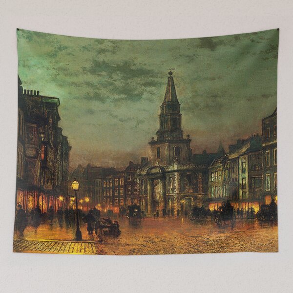 Item preview, John Atkinson Grimshaw - Blackman Street London designed and sold by tomorrowsart.