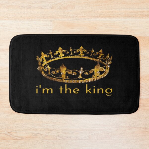 Item preview, Crown picture with text i`m the king designed and sold by AllYouNeed99.