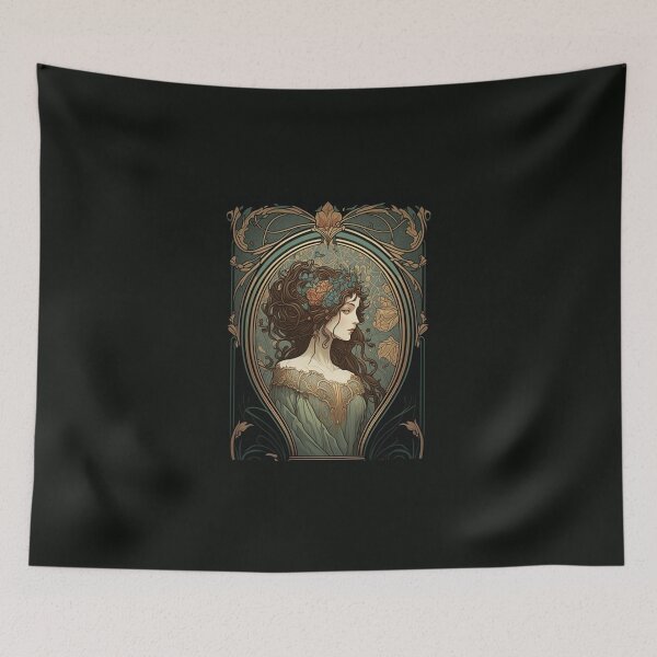 Item preview, Elven Princess designed and sold by ArtNouveauChic.