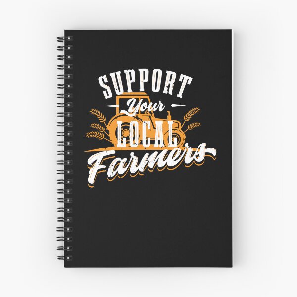 Item preview, Support Local Farmers Tractor Grain designed and sold by StrongShirts.