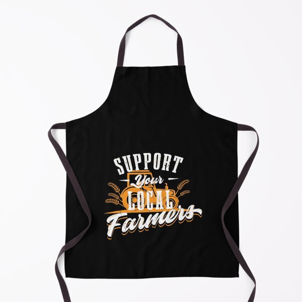Item preview, Support Local Farmers Tractor Grain designed and sold by StrongShirts.
