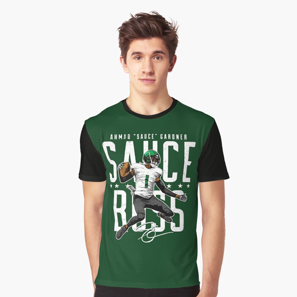 Sauce Gardner #1 Celebrates Essential T-Shirt for Sale by NatureFootball