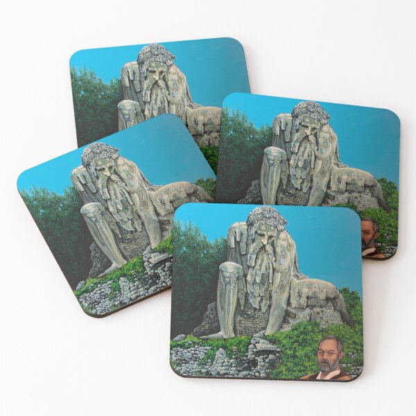 Item preview, The Apennine Colossus of Giambologna Painting designed and sold by PaulMeijering.