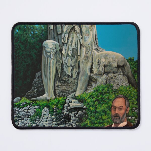Item preview, The Apennine Colossus of Giambologna Painting designed and sold by PaulMeijering.