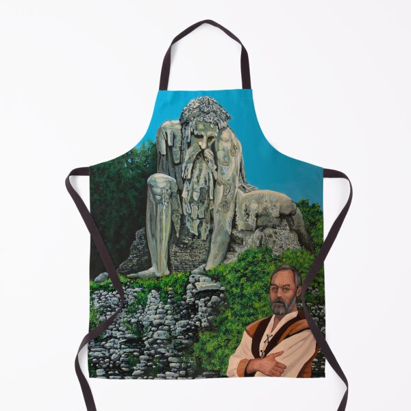 Item preview, The Apennine Colossus of Giambologna Painting designed and sold by PaulMeijering.