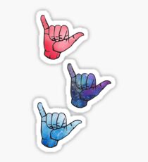 Little Hang Loose Hands Sticker