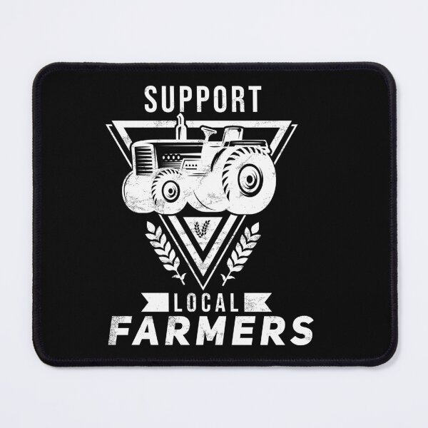 Item preview, Support Local Farmers Tractor Grain designed and sold by StrongShirts.