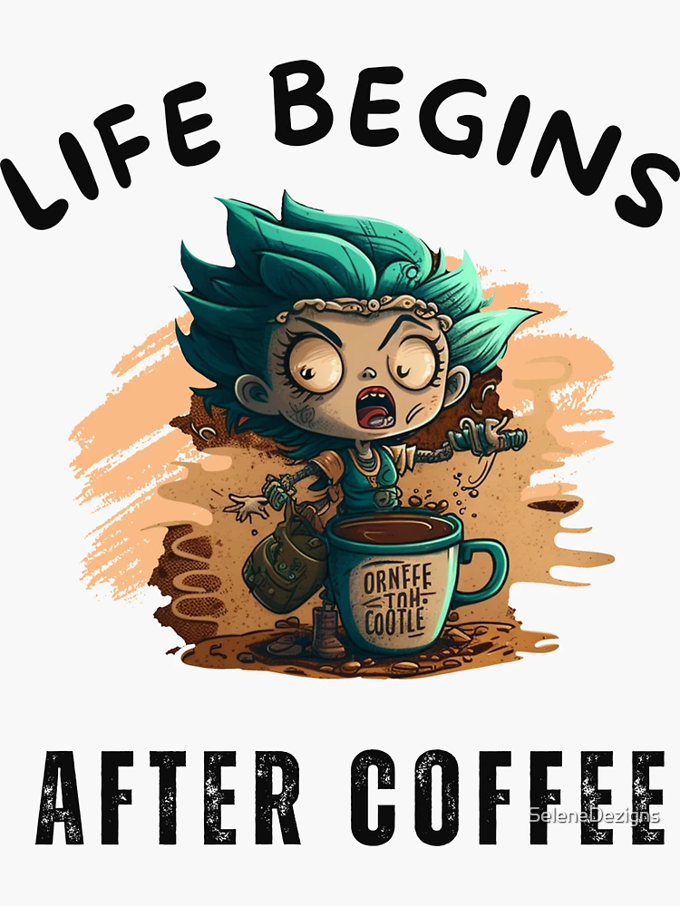 Coffee - Elixir of Life Sticker for Sale by snoop99