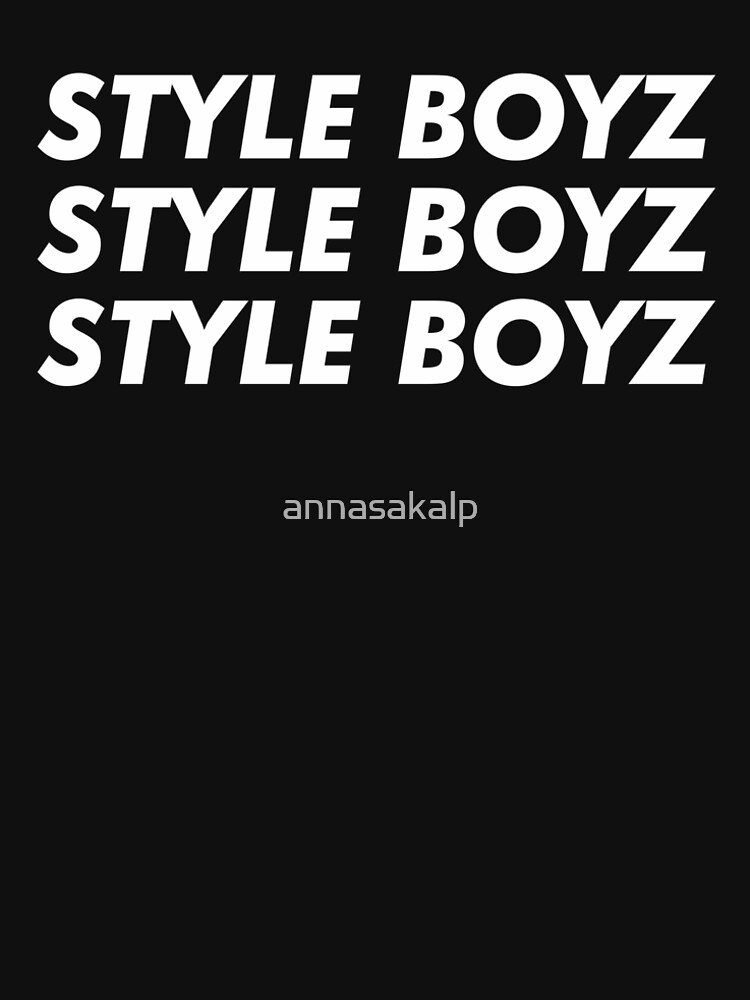 style boyz t shirt