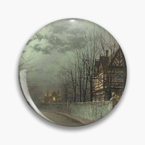 Item preview, John Atkinson Grimshaw - Old English House by Moonlight designed and sold by tomorrowsart.