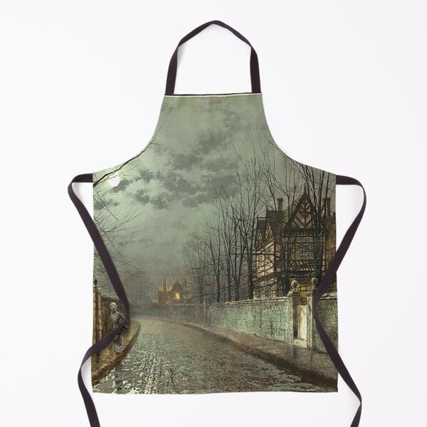 Item preview, John Atkinson Grimshaw - Old English House by Moonlight designed and sold by tomorrowsart.