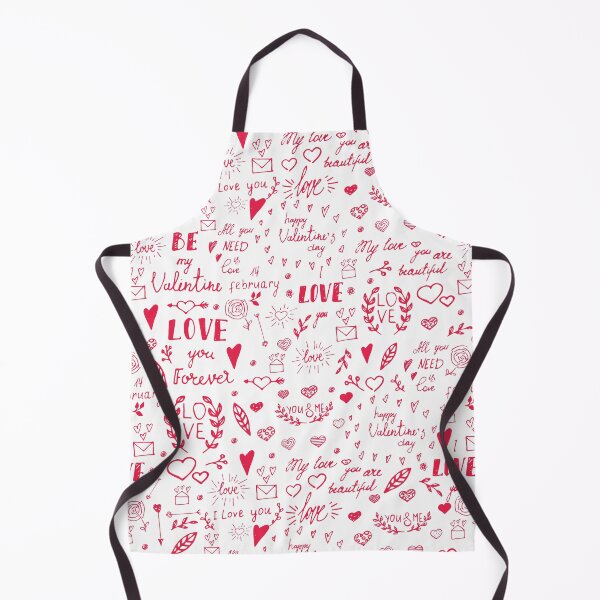 Item preview, Pattern with drawn design elements for Valentine's day designed and sold by Ireneart369.