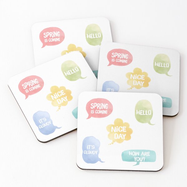 Item preview, Hello Spring Bubble Speech Pack designed and sold by Pcat007.