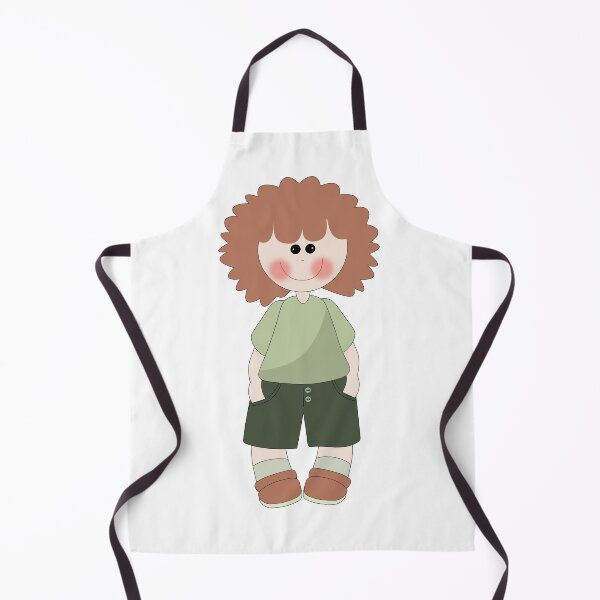 Item preview, cute cartoon doll designed and sold by SunGraphicArt.