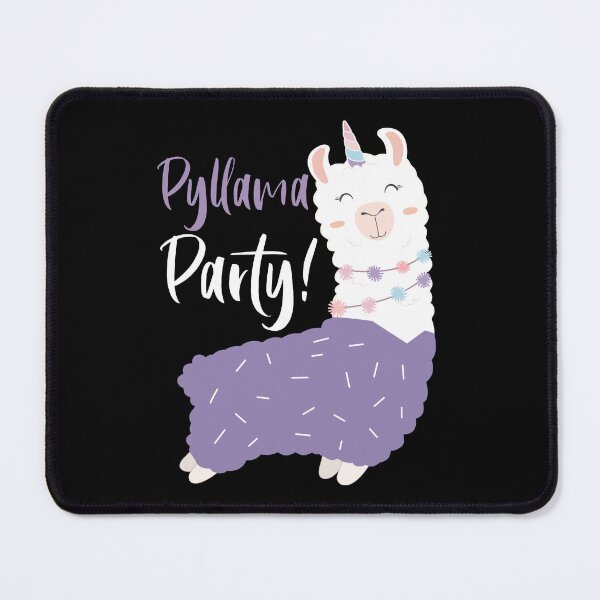 Item preview, Pyllama Party Llama Alpaca Funny Pyjama Purple designed and sold by StrongShirts.