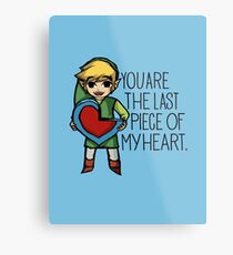 Legend Of Zelda - The Last Piece Metal Print