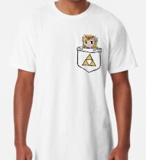 Camiseta larga Leyenda De Zelda - Pocket Zelda