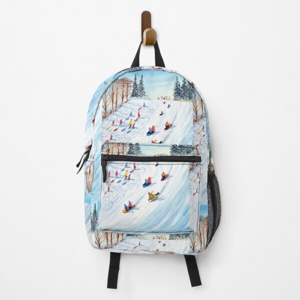 Item preview, Sledding On A Fun Snow Day designed and sold by William Holkham.
