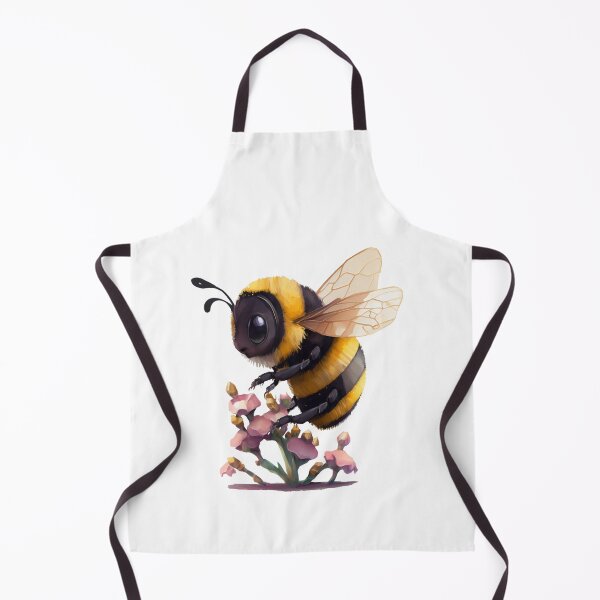 Item preview, Cute honey bee with flower designed and sold by Anastasiia Yurevych.
